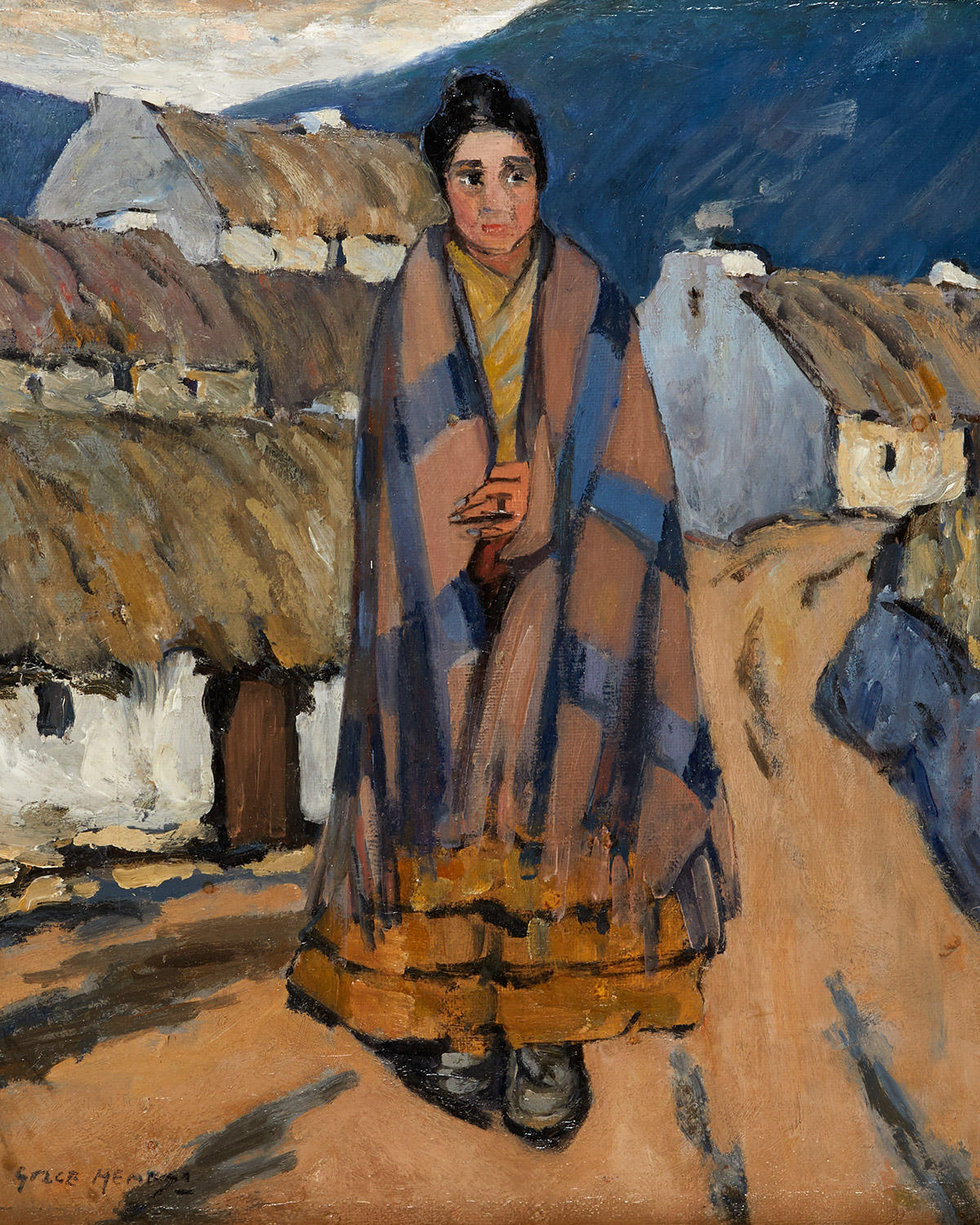 A painting entitled "Lady of the West" by Grace Henry